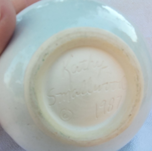 Porcelain bowl pot dish - Picture 4 of 4